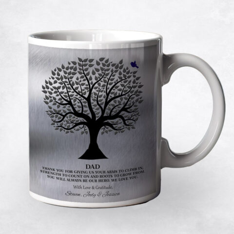 Coffee Mug Tin wedding Gift for father M-1215