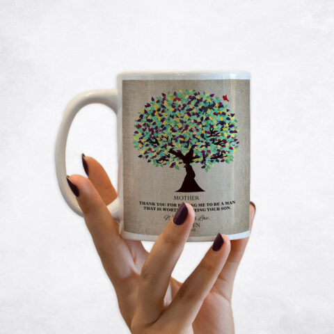 Green Plum Tree Mother’s Day Coffee Mug M-1220