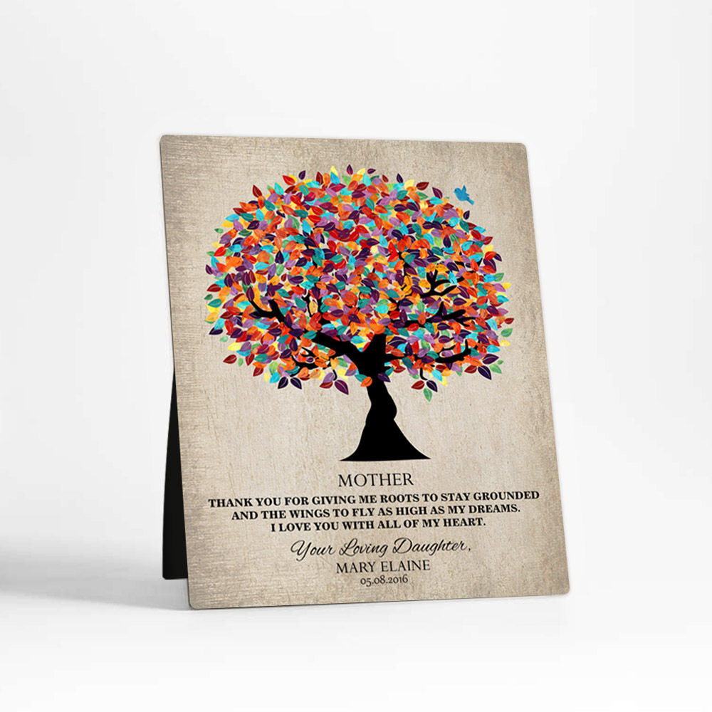 Single image of Spring Tree Mother's Day  Desktop Plaque