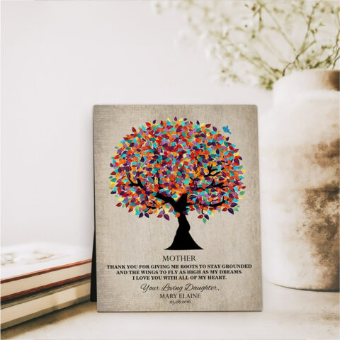 Spring Tree Mother’s Day  Desktop Plaque Gift for mom D-1223