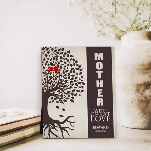 Rooted Tree Mother’s Day  Desktop Plaque Gift for mom D-1226