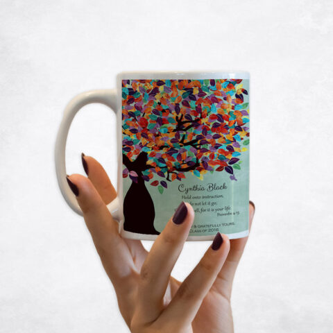 Colorful Spring Tree teacher appreciation Coffee Mug M-1230