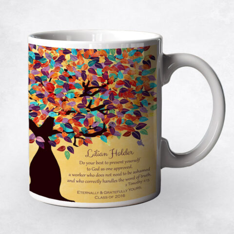 Colorful Spring Tree teacher appreciation Coffee Mug M-1231