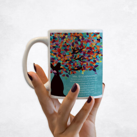 Colorful Spring Tree teacher appreciation Coffee Mug M-1233