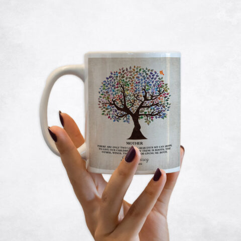 Colorful Olive Tree Mother’s Day Coffee Mug M-1247