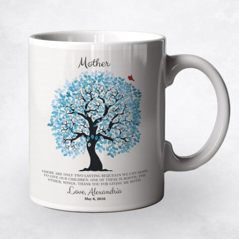 Blue Owl Tree Mother’s Day Coffee Mug M-1273