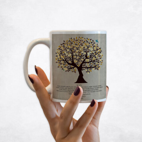 Golden Olive Tree graduation Coffee Mug M-1308