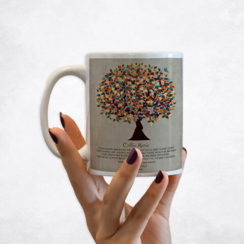 Colorful Late Spring Tree graduation Coffee Mug M-1309