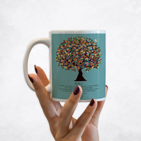 Colorful Late Spring Tree Mother’s Day Coffee Mug M-1312