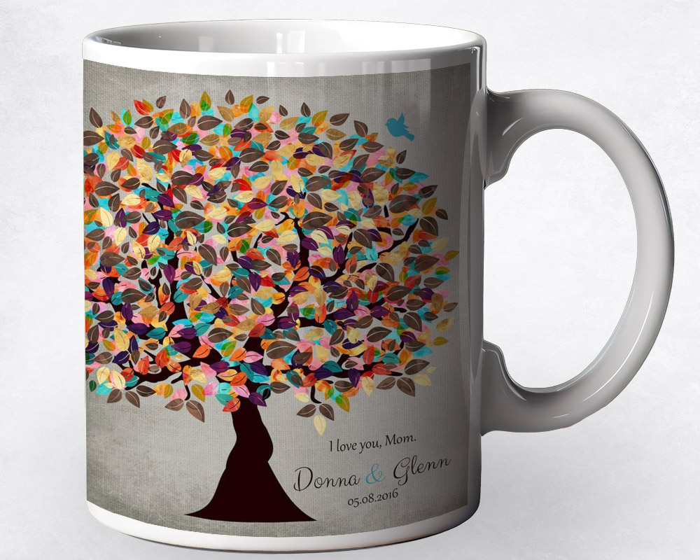 Closeup image of Colorful Late Spring Tree   Coffee Mug M-1315