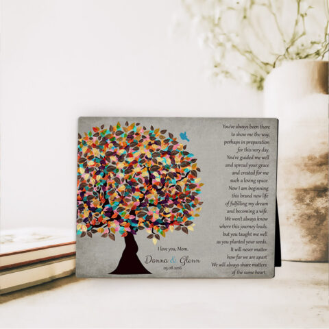 Late Spring Tree   Desktop Plaque Gift for mom D-1315