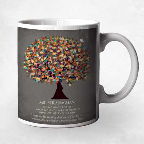 Colorful Late Spring Tree teacher appreciation Coffee Mug M-1318