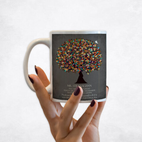 Colorful Late Spring Tree teacher appreciation Coffee Mug M-1318