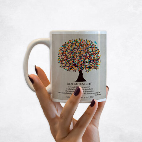 Colorful Late Spring Tree teacher appreciation Coffee Mug M-1321