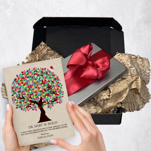 Leadership Appreciation Gift Delivery for mentor Summer Tree  Plaque TOY-1352