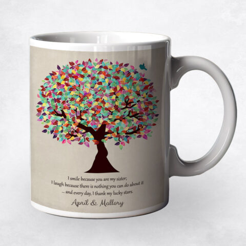 Late Spring Tree Sisters wedding Coffee Mug M-1390