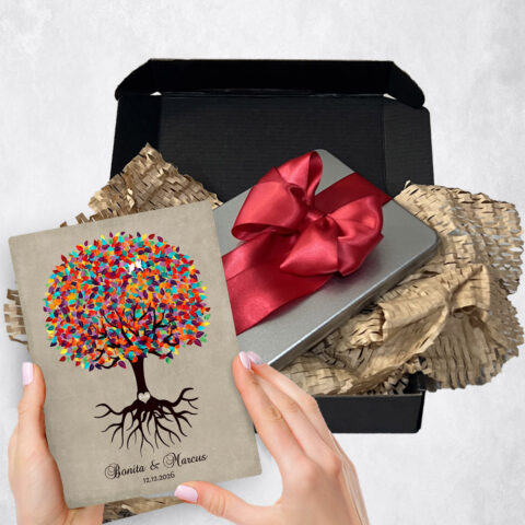 engagement Gift Delivery for couple, husband or wife Spring Tree  Plaque TOY-1424