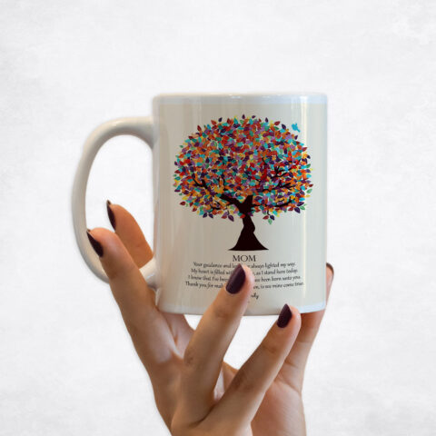 Colorful Spring Tree Mother’s Day Coffee Mug M-1427