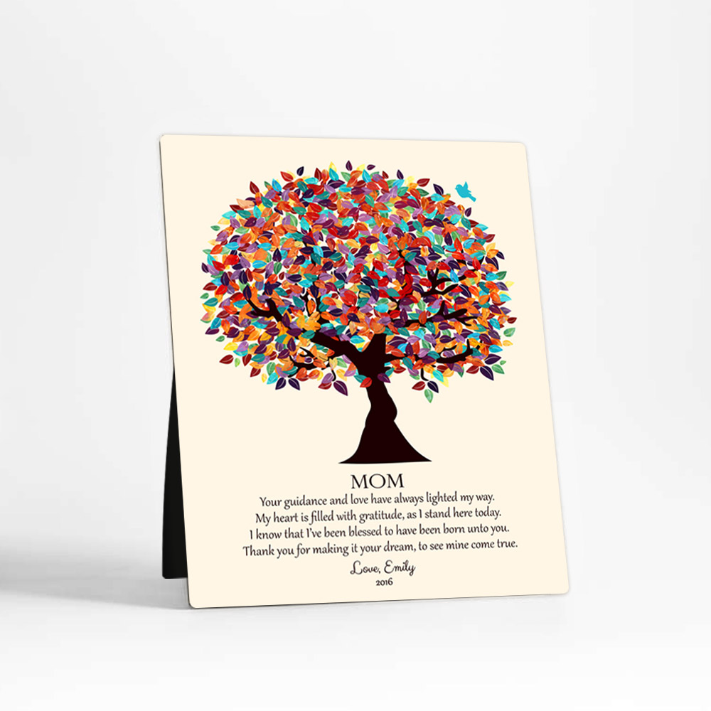 Single image of Spring Tree Mother's Day  Desktop Plaque