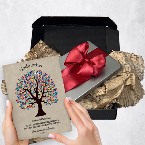 Faith Milestones Gift Delivery for Godmother Decorative Tree  Plaque TOY-1460