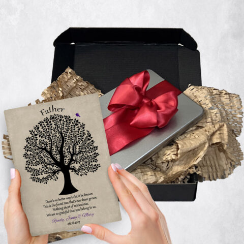 Father’s Day Gift Delivery for dad Decorative Tree  Plaque TOY-1463