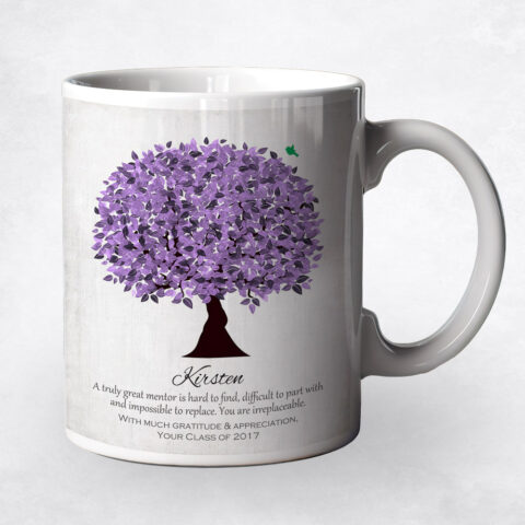 Purple Tree Leadership Appreciation Coffee Mug M-1477