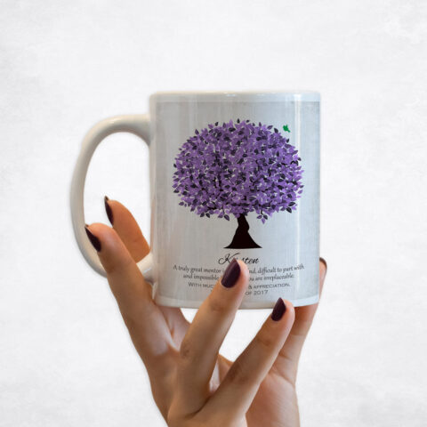 Purple Tree Leadership Appreciation Coffee Mug M-1477