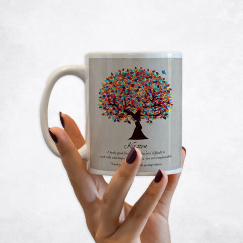 Colorful Spring Tree friendship Coffee Mug M-1492