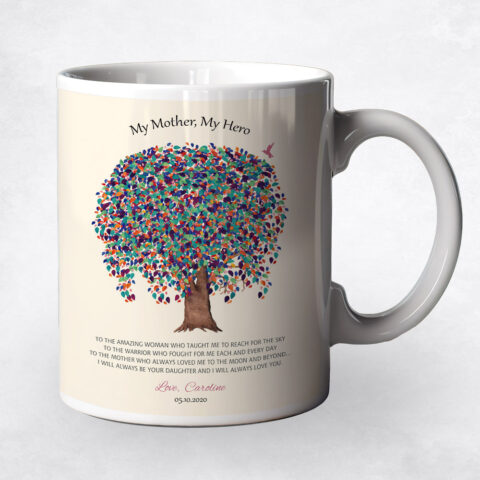 Watercolor Willow Tree Mother’s Day Coffee Mug M-1552