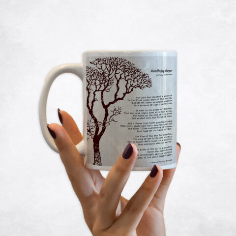 Black Bare Tree Gift Coffee Mug M-1554