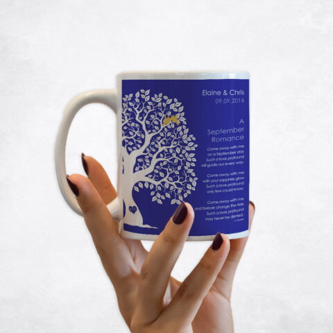 White Owl Tree engagement Coffee Mug M-1709