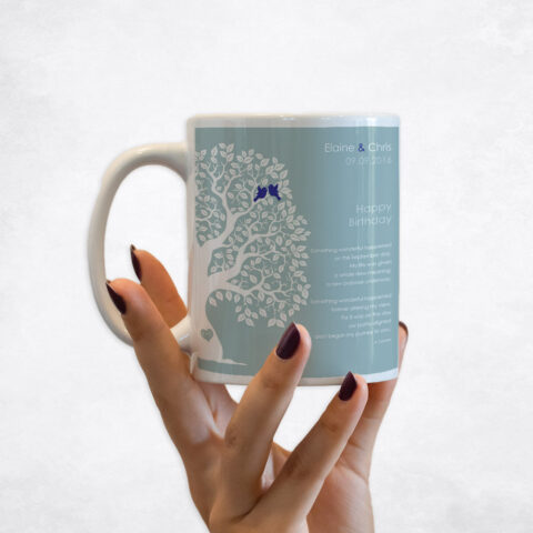 White Owl Tree spouse birthday Coffee Mug M-1721