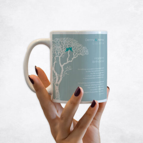 White Bare Tree spouse birthday Coffee Mug M-1724