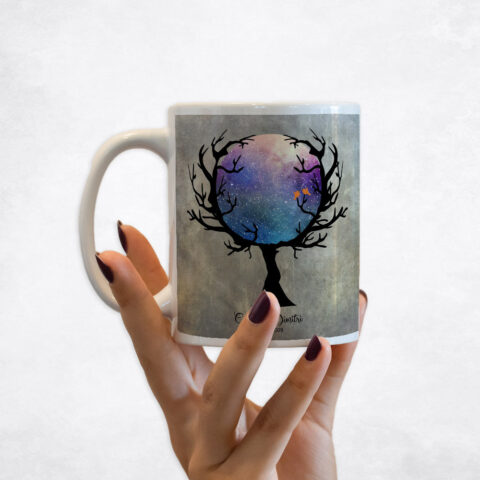 Multicolor Star Map anniversary Coffee Mug M-1756