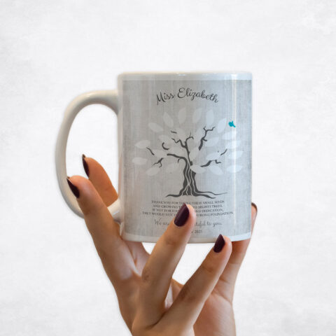 Farmhouse Preschool Tree teacher appreciation Coffee Mug M-1797