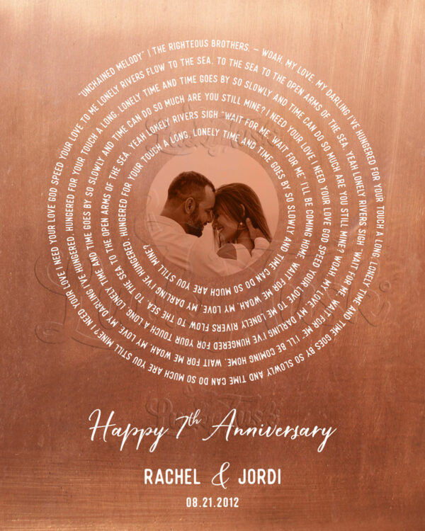 personalized  Anniversary gift 1908
