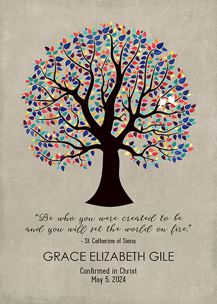 Read more about the article Confirmation Gift Custom Art for Girl – Custom Art Print for Suzanne G